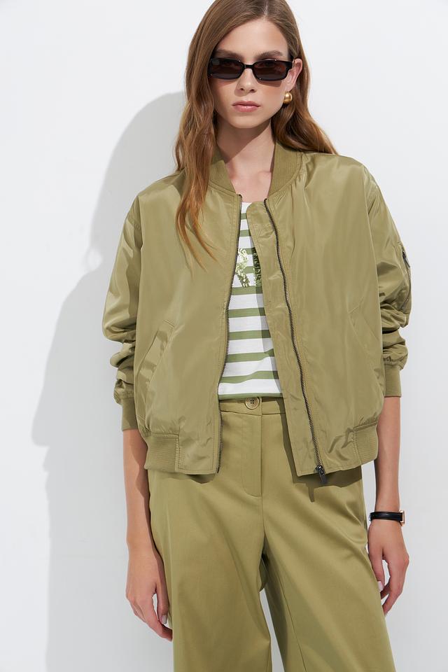 Куртка-бомбер Bugatti оливковая