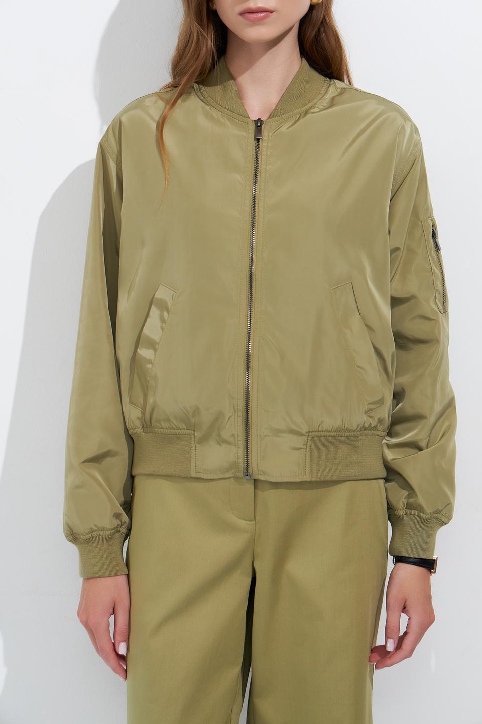 Куртка-бомбер Bugatti оливковая