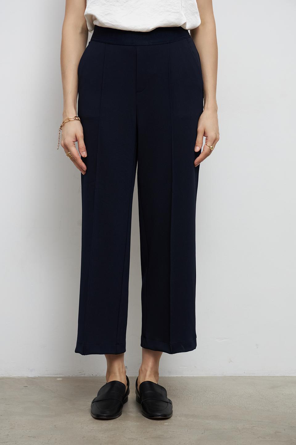 Брюки классические Oui тёмно-синие