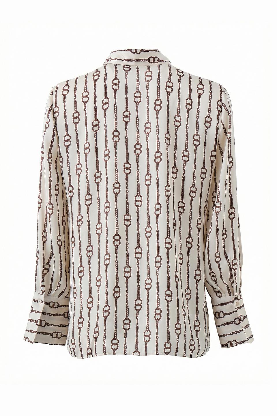 Блуза Penny Black с принтом в цепь