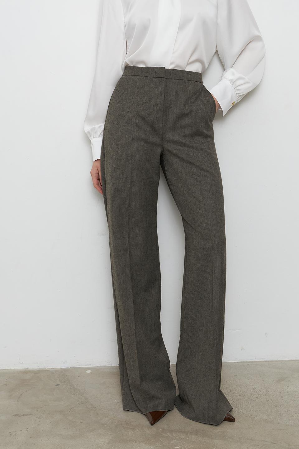 Брюки палаццо i Blues графитовые