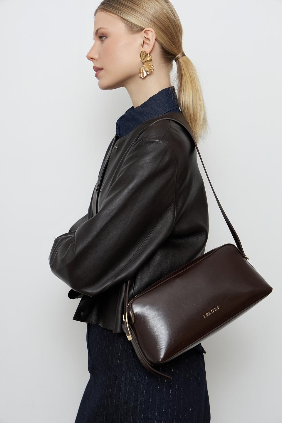 Сумка через плечо i Blues коричневая