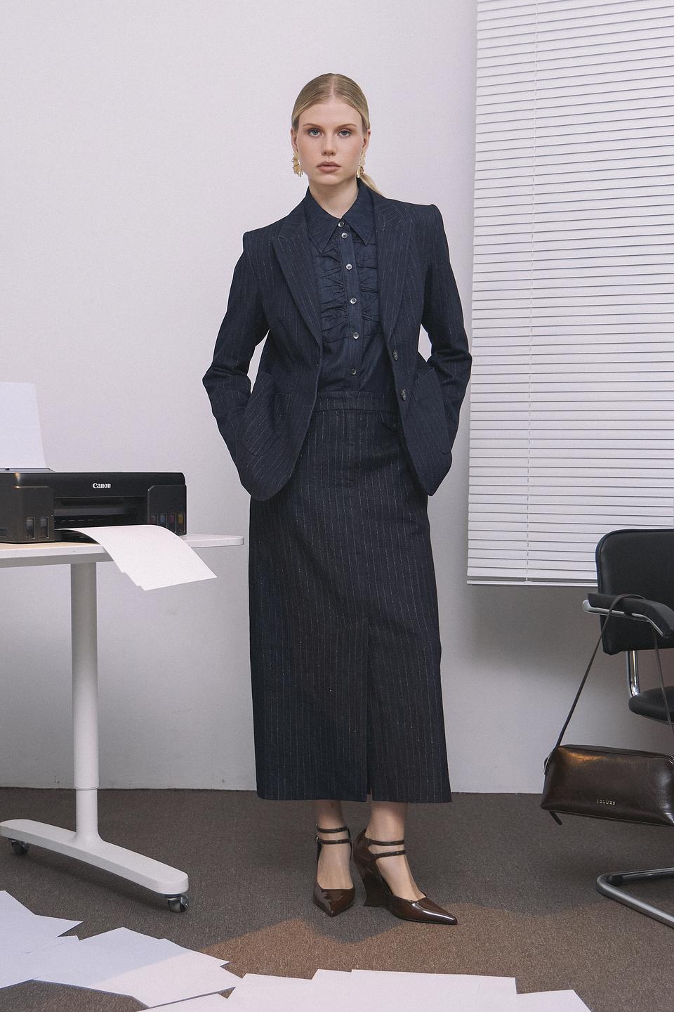 Жакет Luisa Cerano в полоску