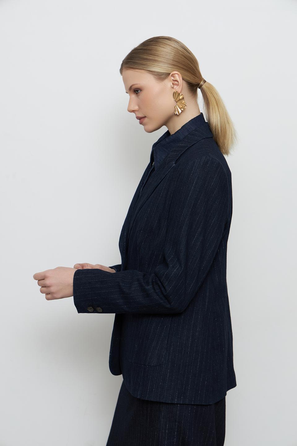 Жакет Luisa Cerano в полоску