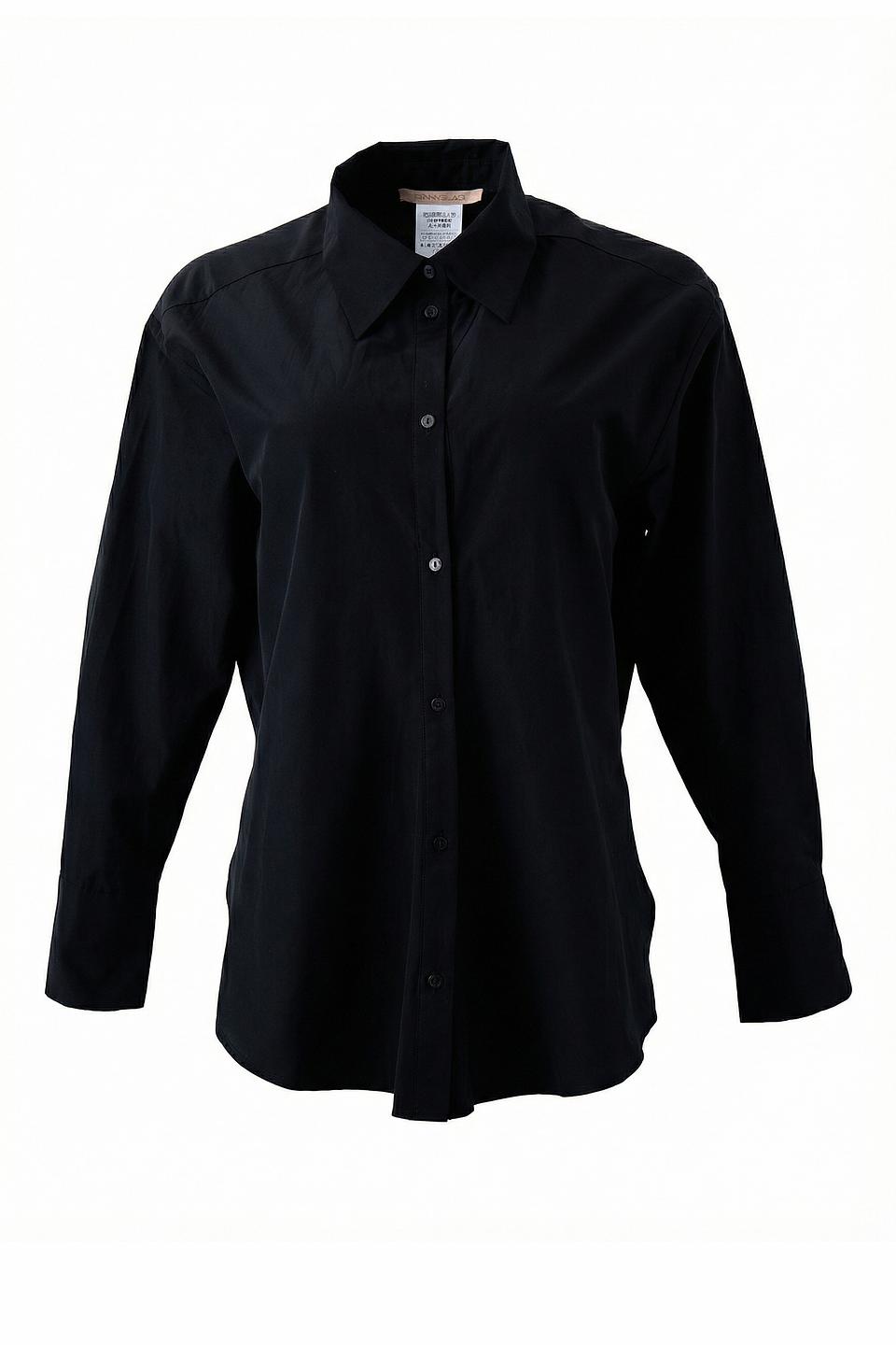 Блуза Penny Black Pink чёрная оверсайз