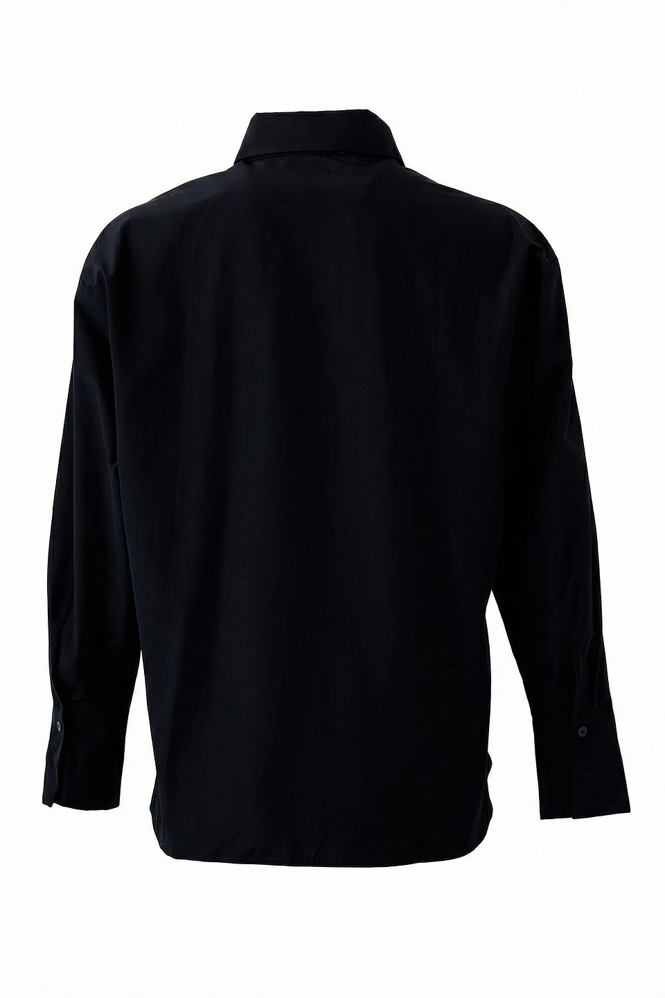 Блуза Penny Black Pink чёрная оверсайз