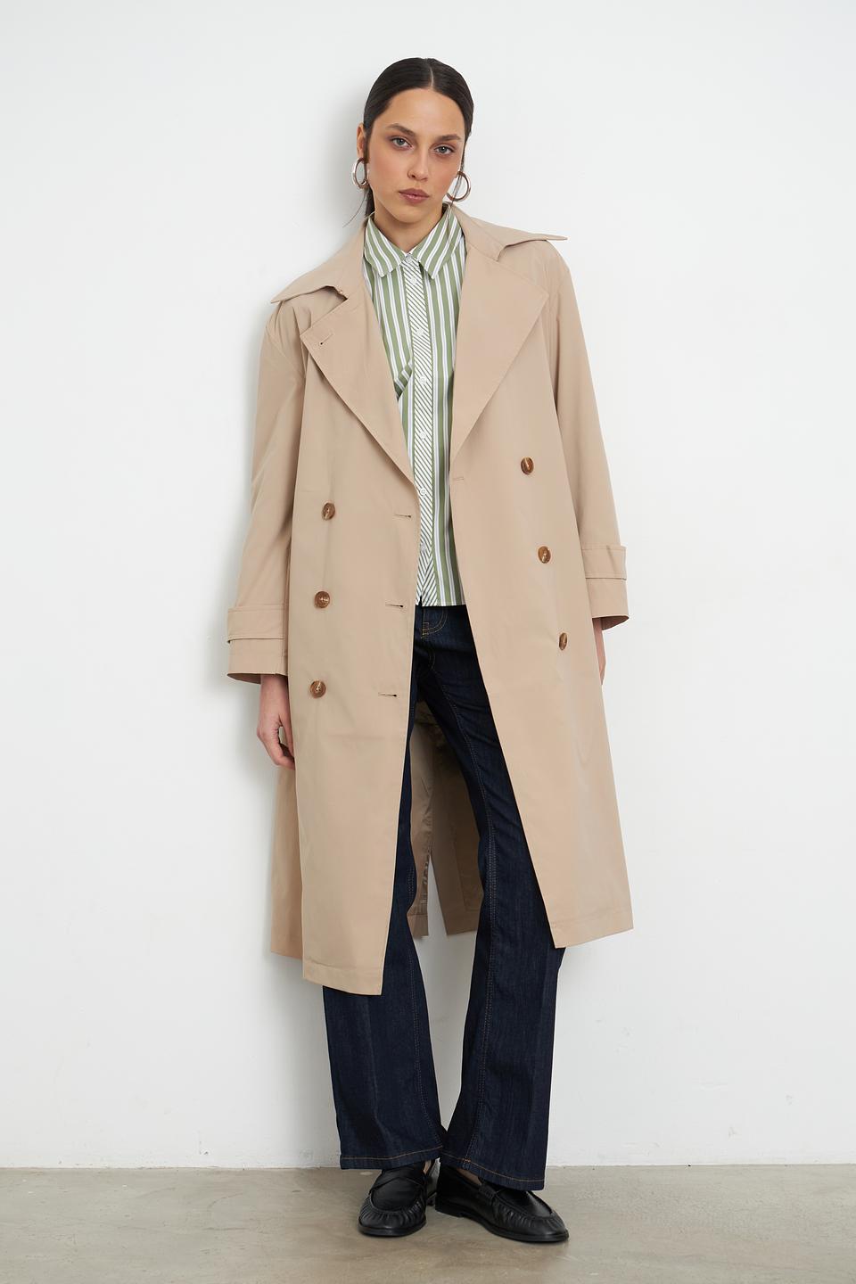 Блуза MORE and MORE в полоску