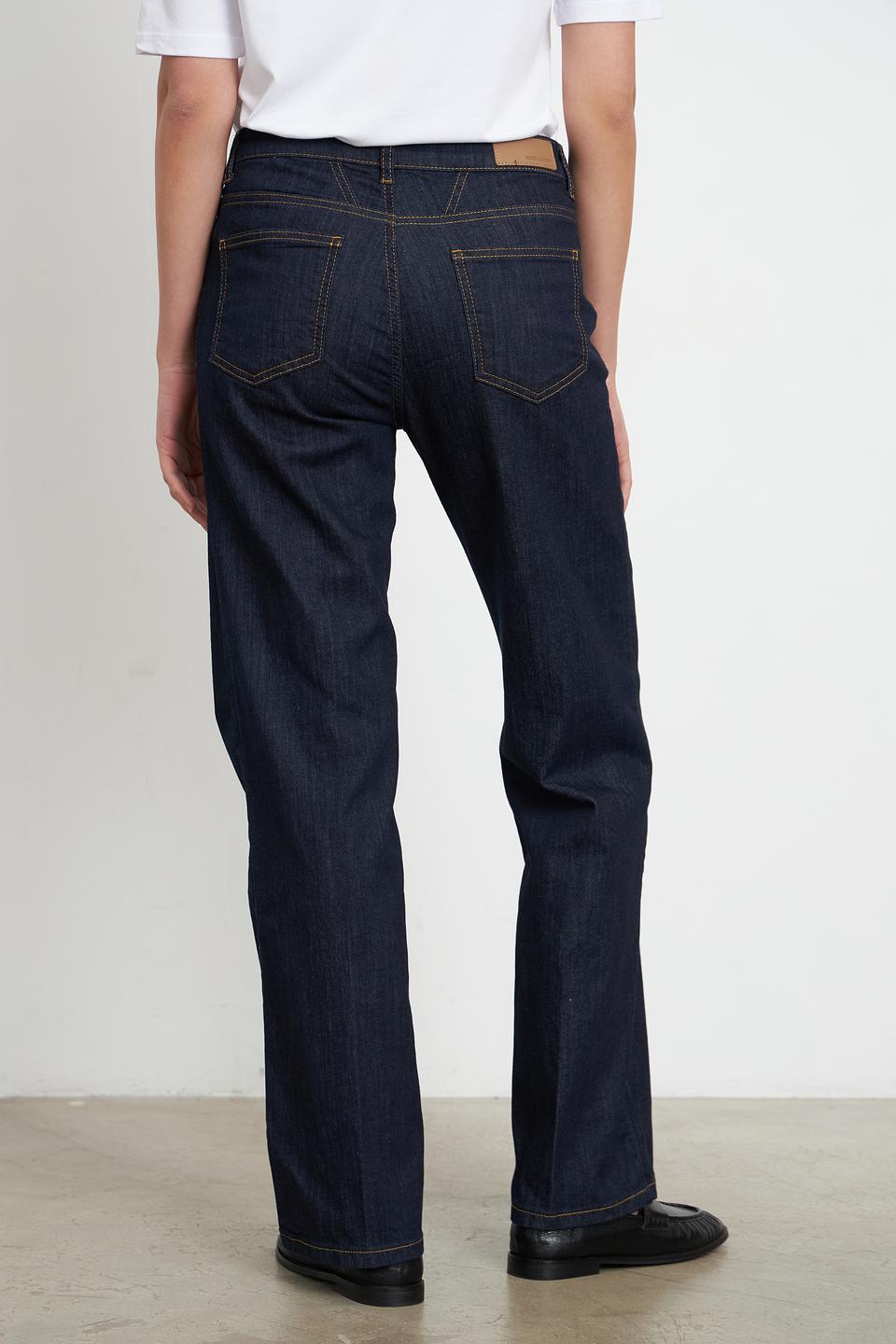 Джинсы MORE and MORE классические тёмно-синие