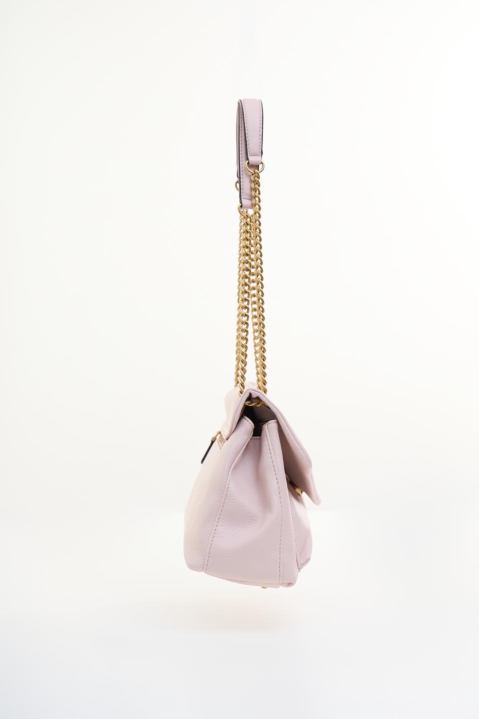 Guess сумка на цепочке пудрово-розовая