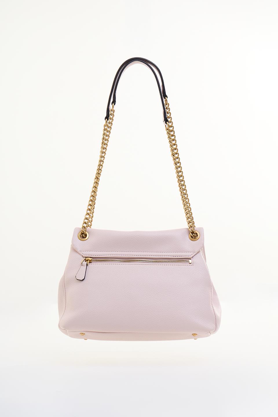 Guess сумка на цепочке пудрово-розовая