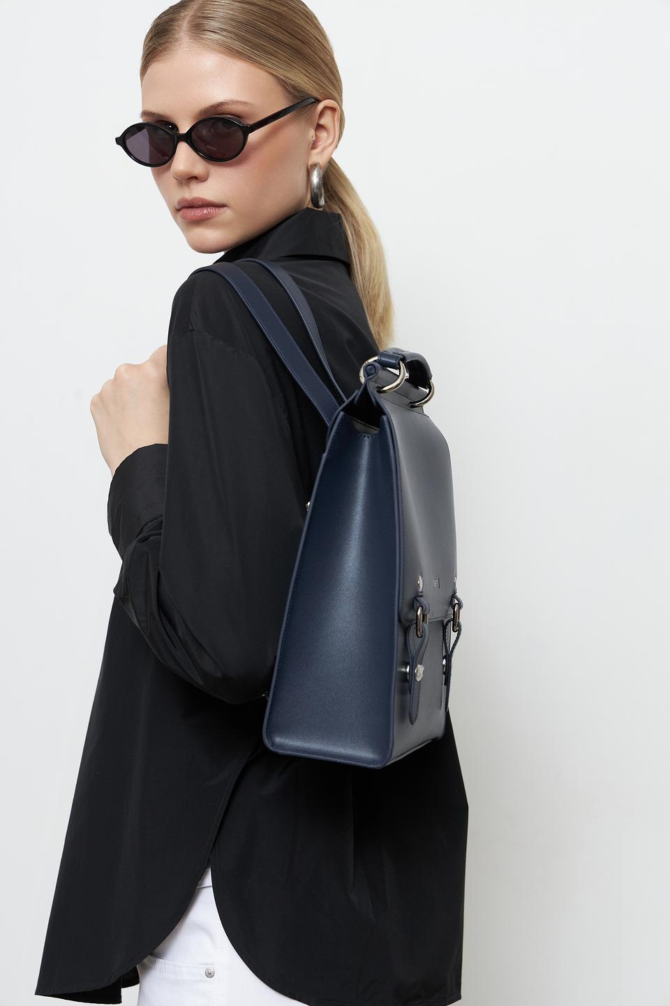 Рюкзак-сумка Fabretti синий