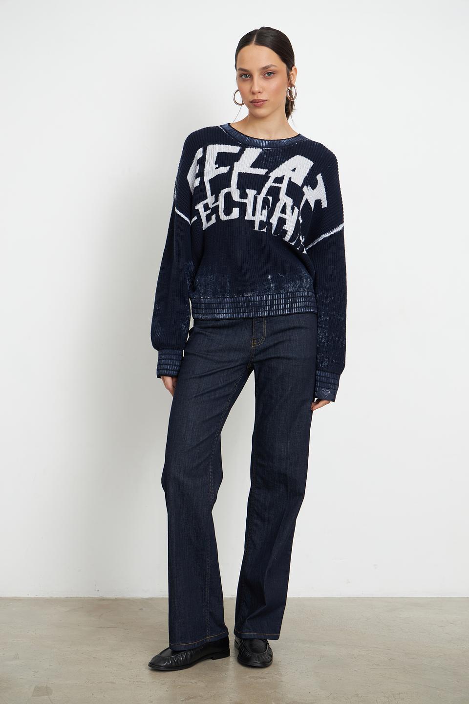 Пуловер Marc Aurel с принтом