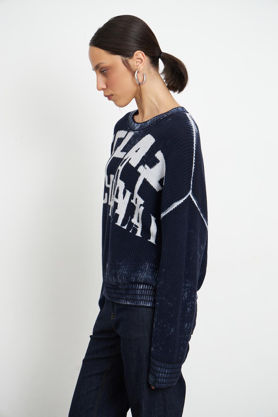 Пуловер Marc Aurel с принтом