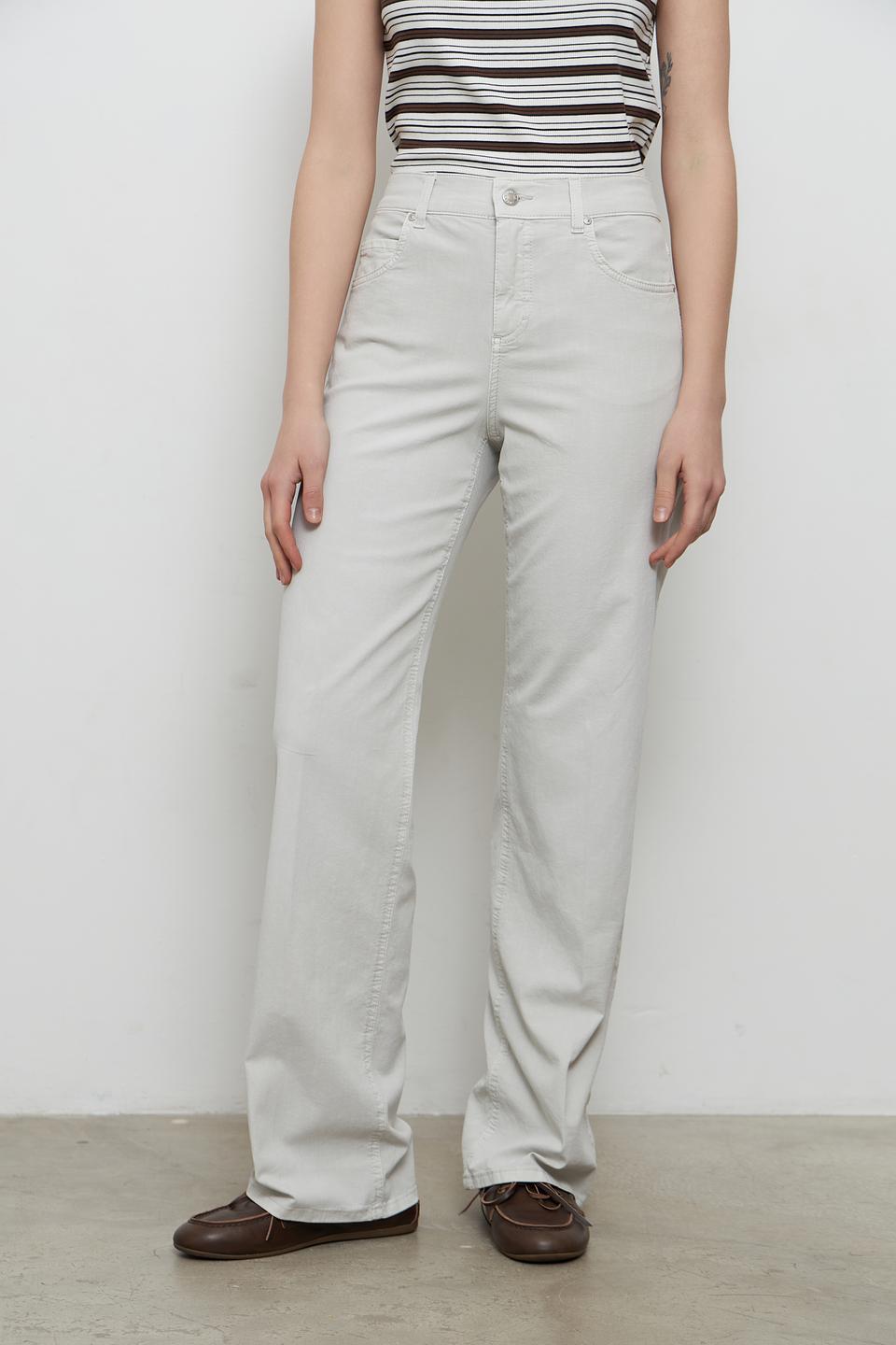 Брюки Angels прямого кроя бежевые