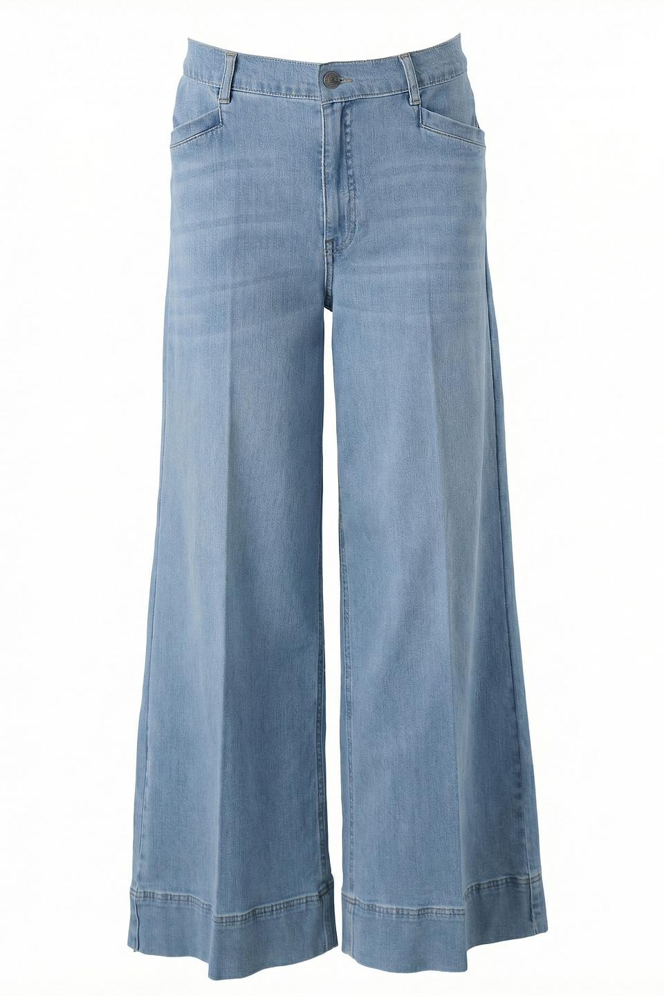 Джинсы Lecomte клеш голубой