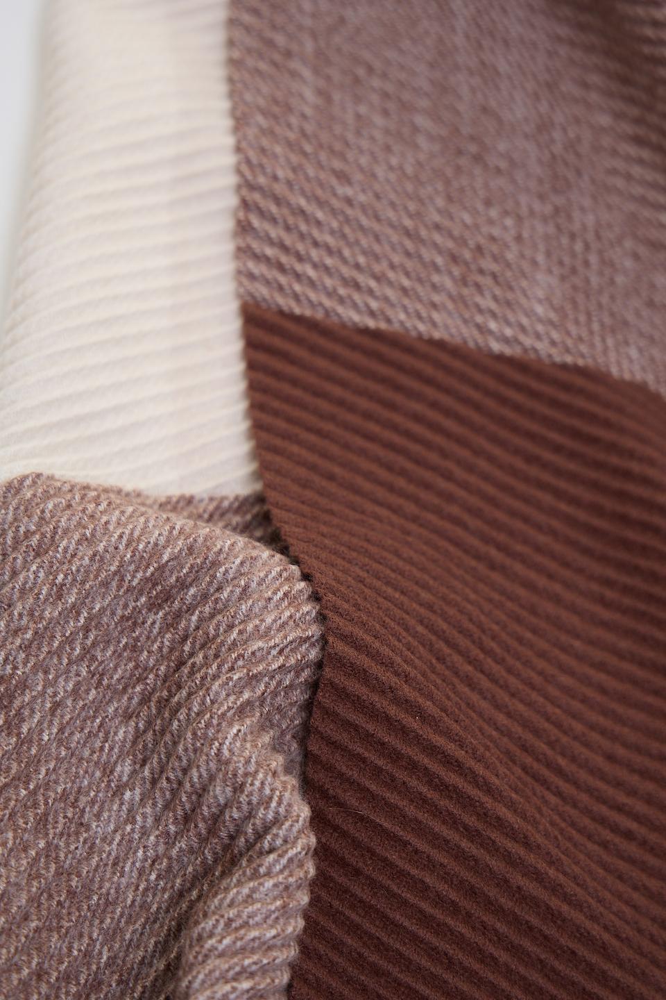 Шарф Penny Black клетка коричневый