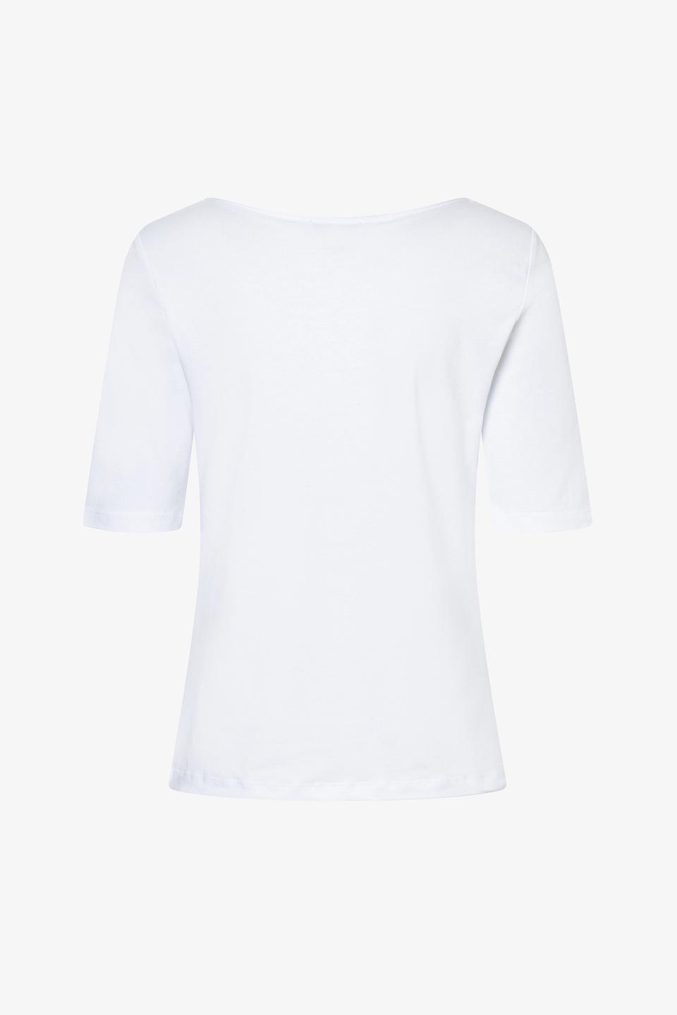 Футболка MORE and MORE с принтом