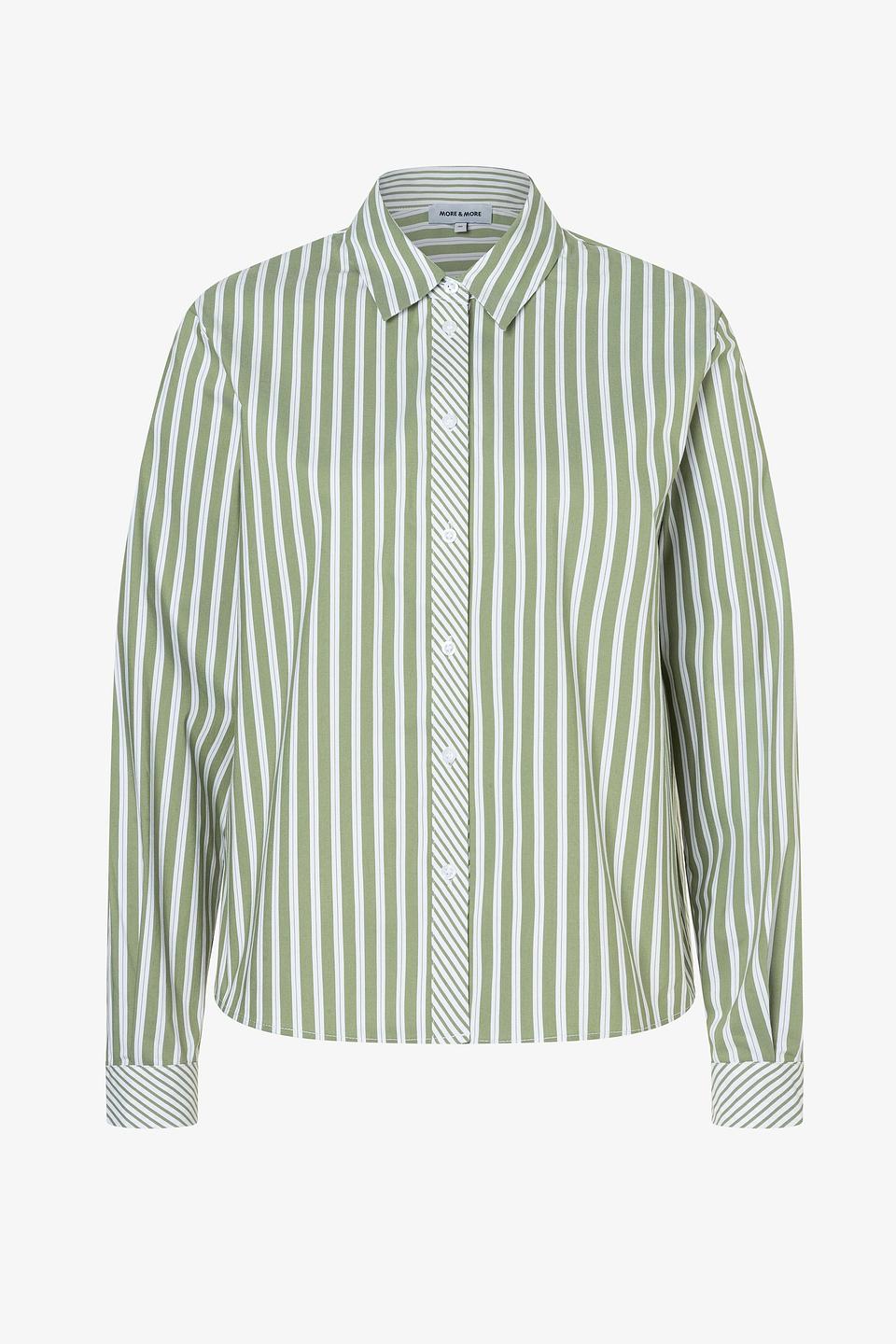 Блуза MORE and MORE в полоску