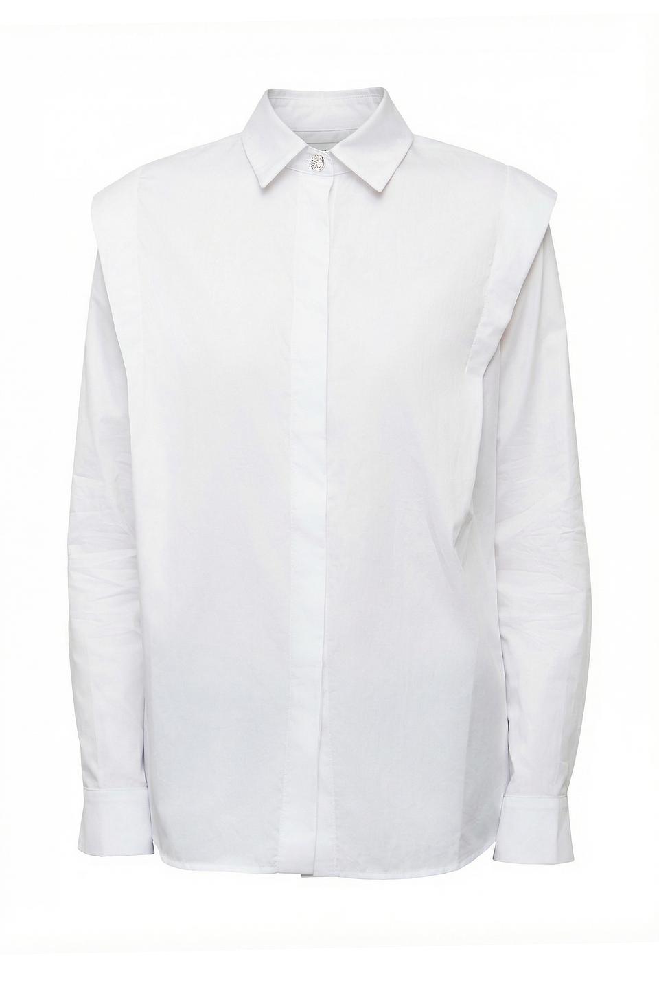 Блуза Emka с фигурным воротником