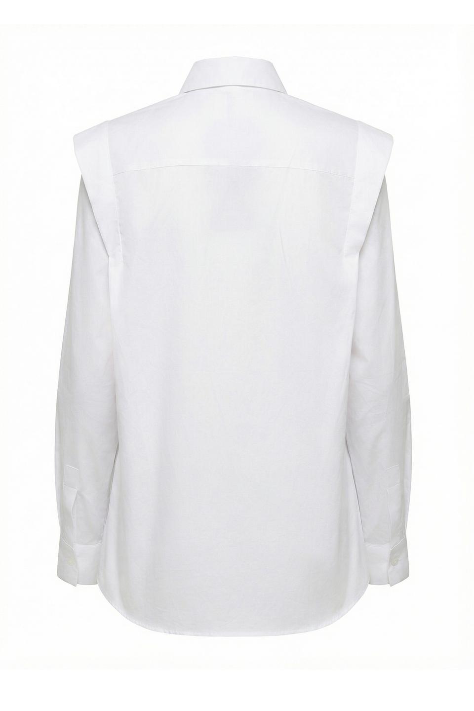 Блуза Emka с фигурным воротником