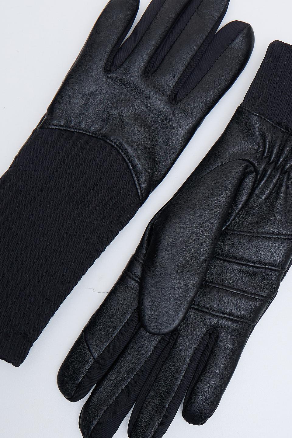 Перчатки Roeckl чёрные кожа