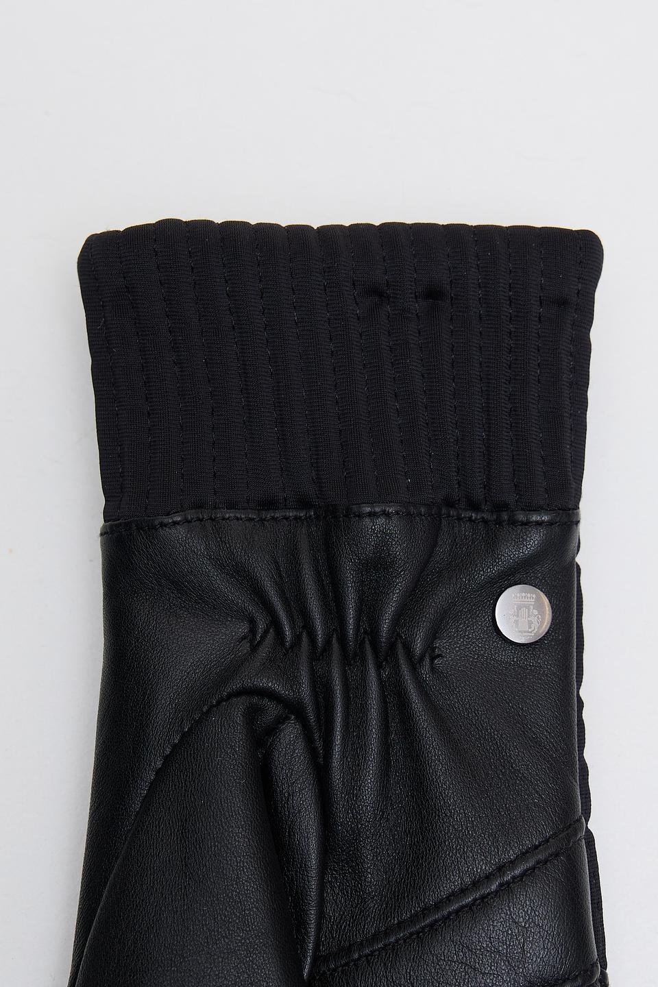 Перчатки Roeckl чёрные кожа