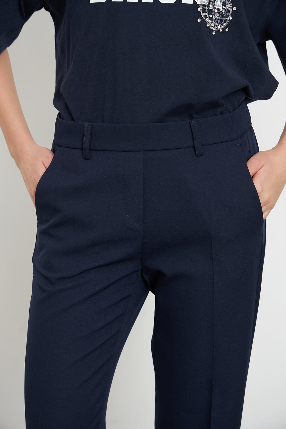 Брюки классические Anna Montana синие