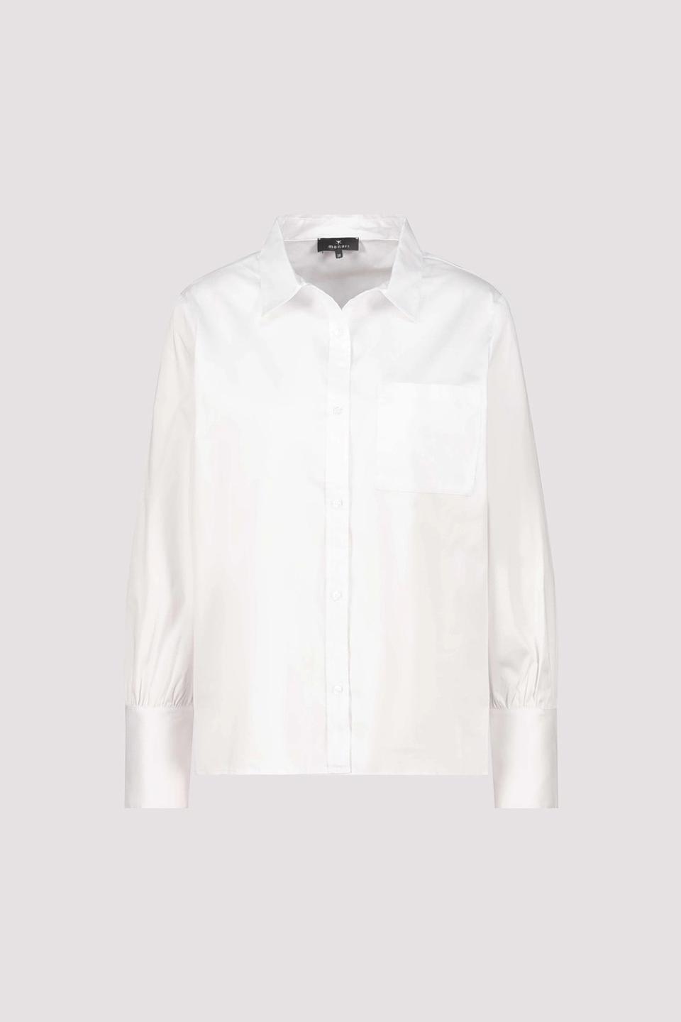 Блуза Monari белая с карманом