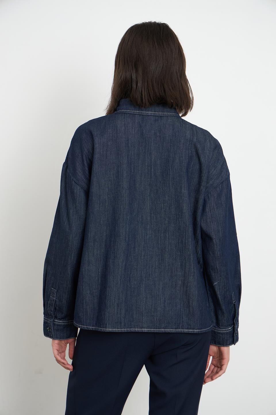 Жакет Marc Aurel джинсовый синий