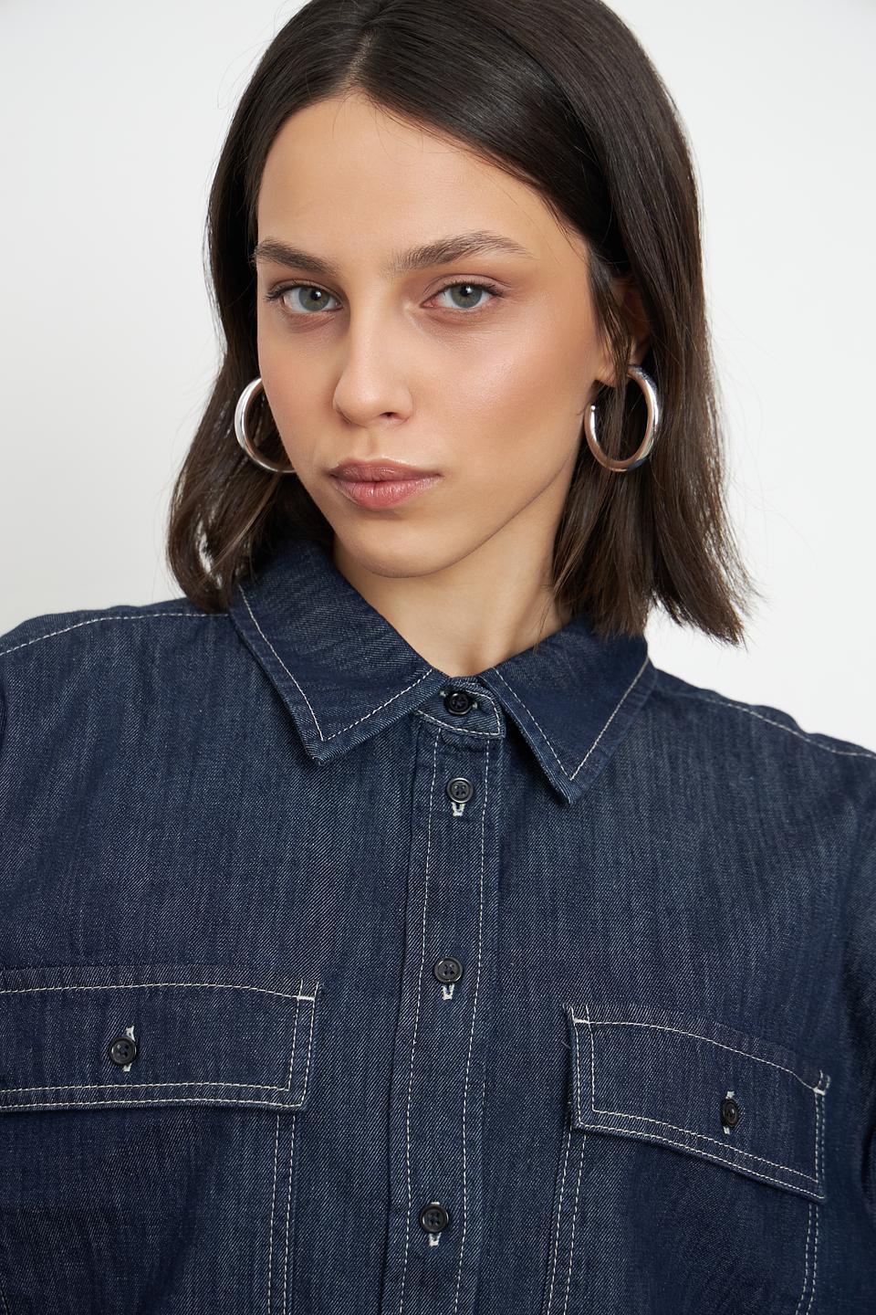 Жакет Marc Aurel джинсовый синий