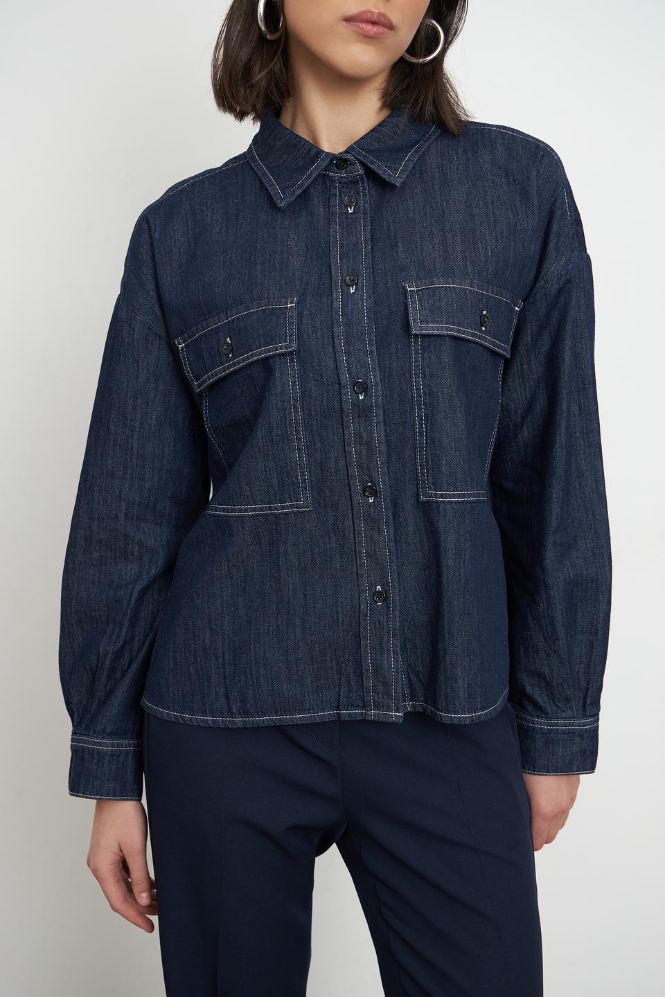 Жакет Marc Aurel джинсовый синий