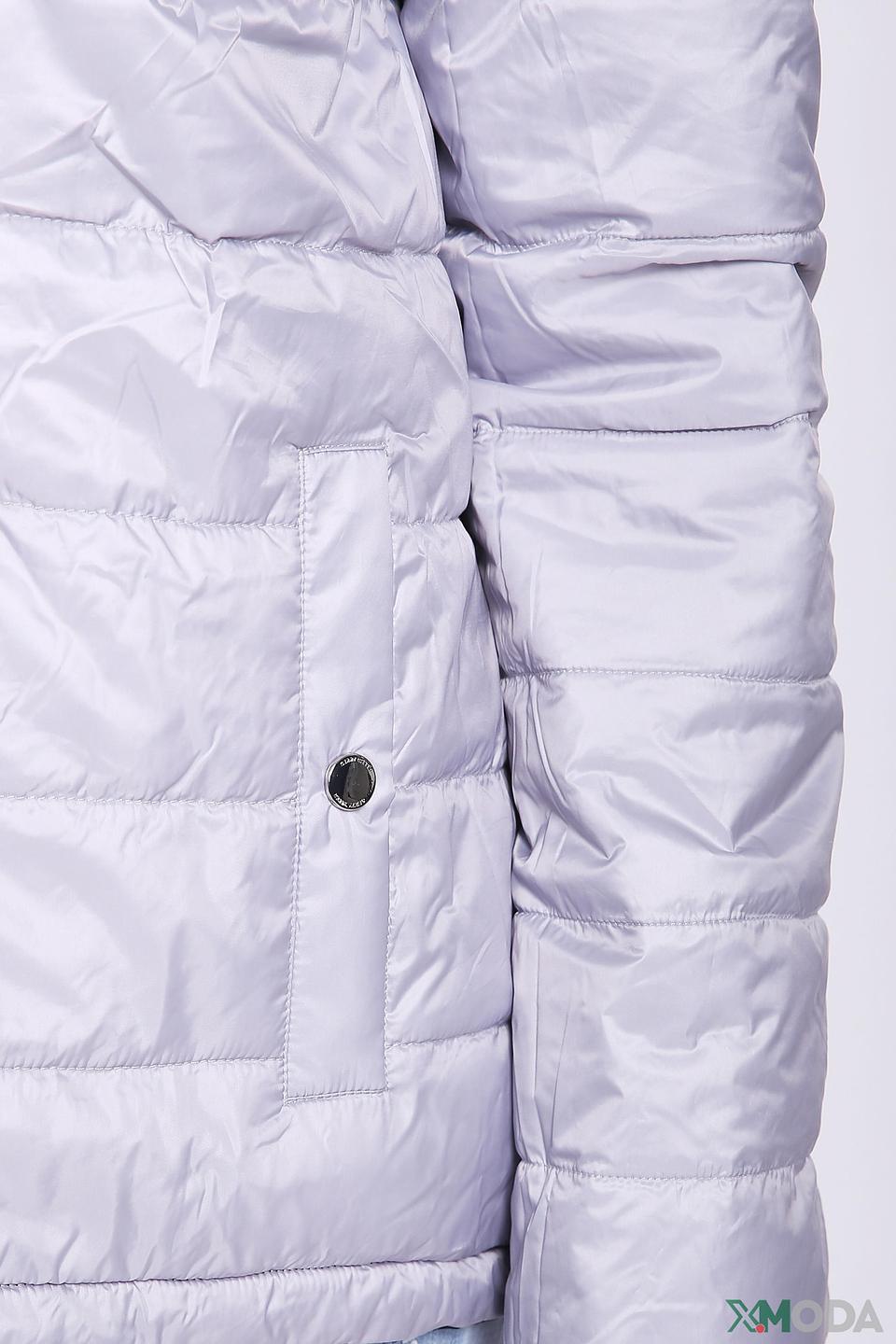 Куртка Gerry Weber двусторонняя, синяя/серебристая, с декором