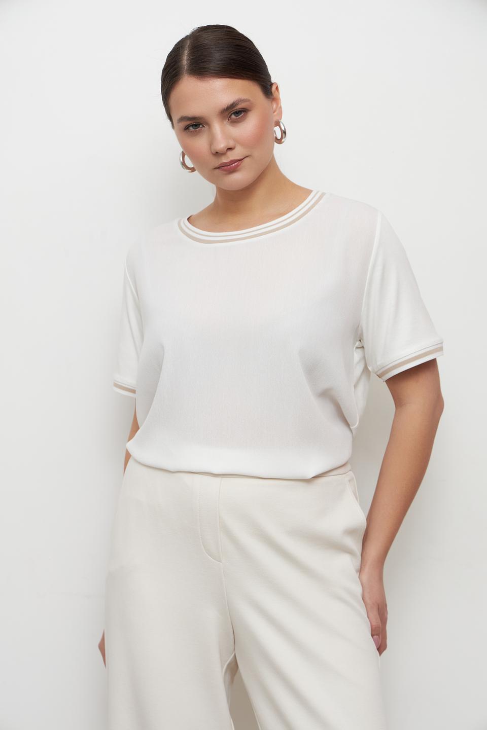 Блуза MORE and MORE с полоской