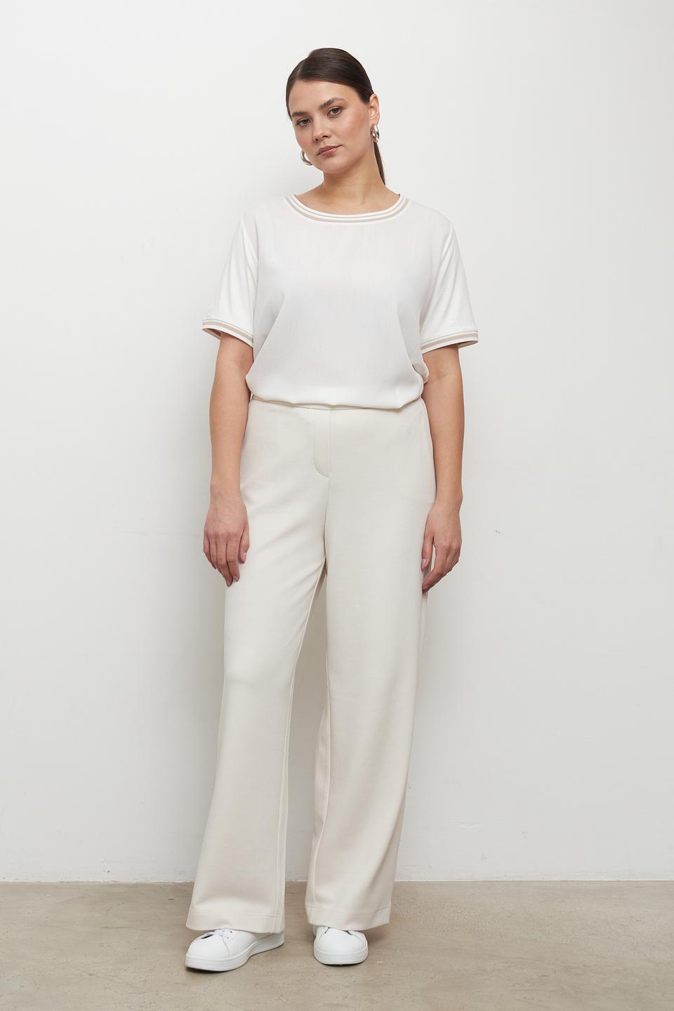 Блуза MORE and MORE с полоской