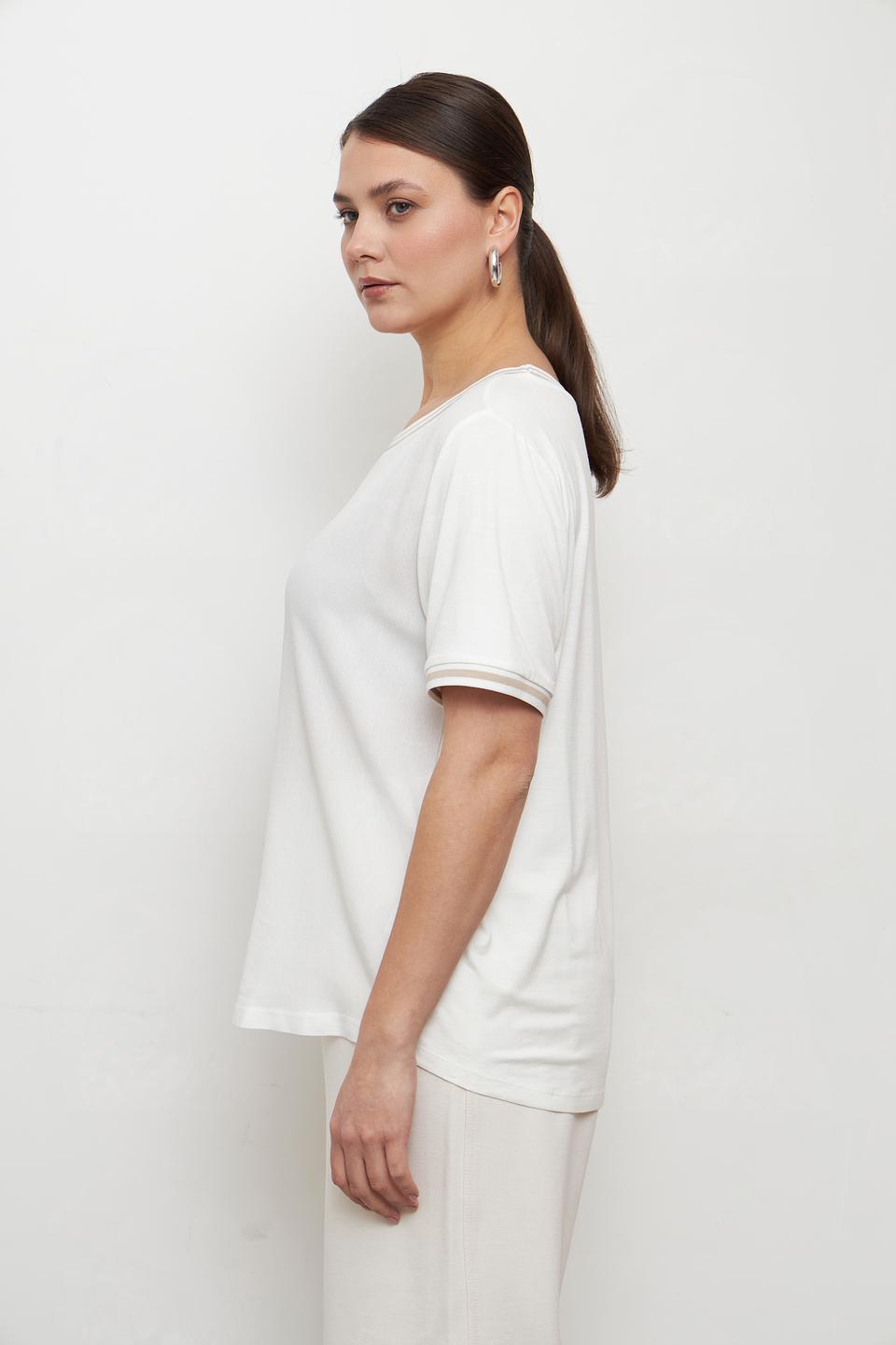 Блуза MORE and MORE с полоской