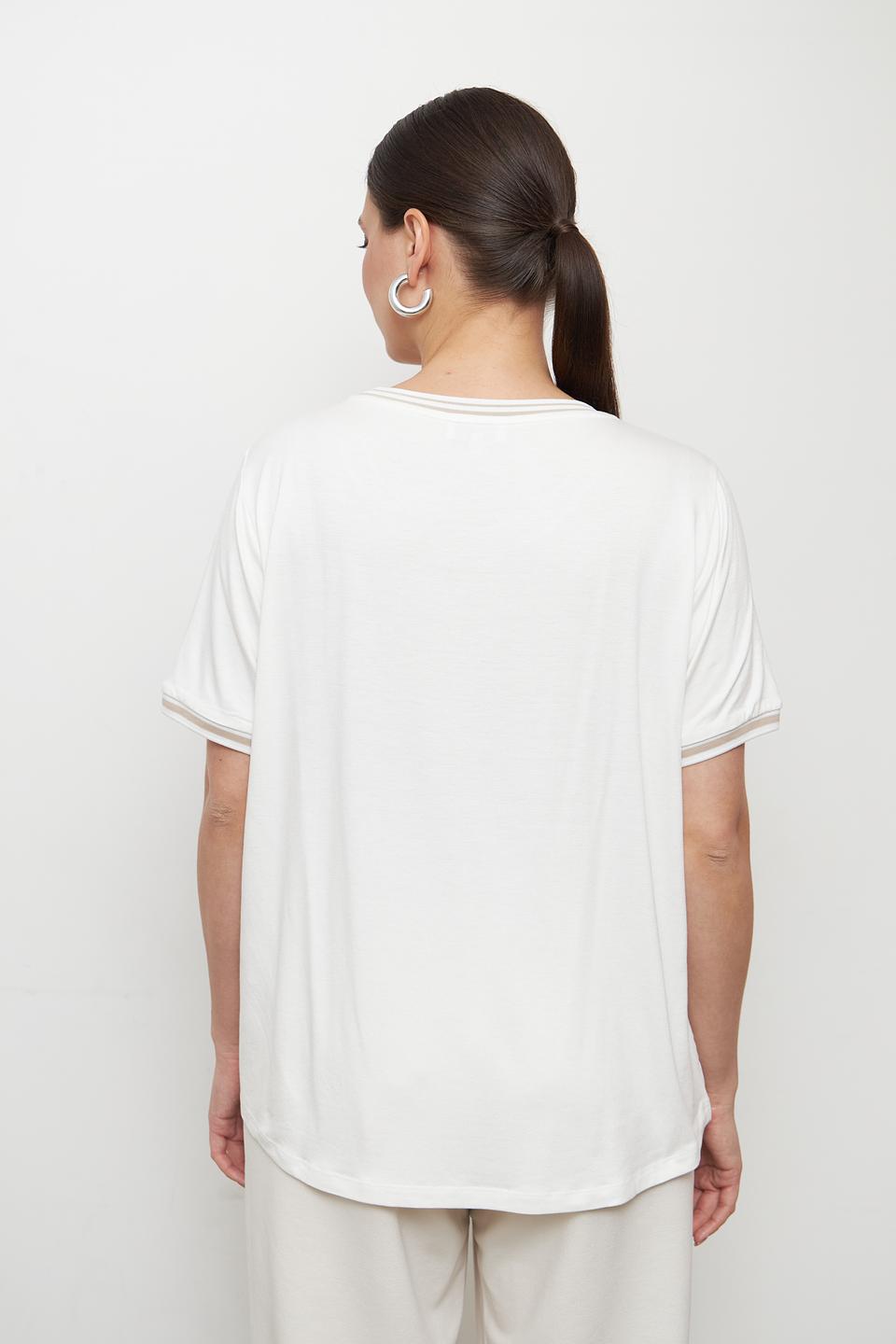 Блуза MORE and MORE с полоской