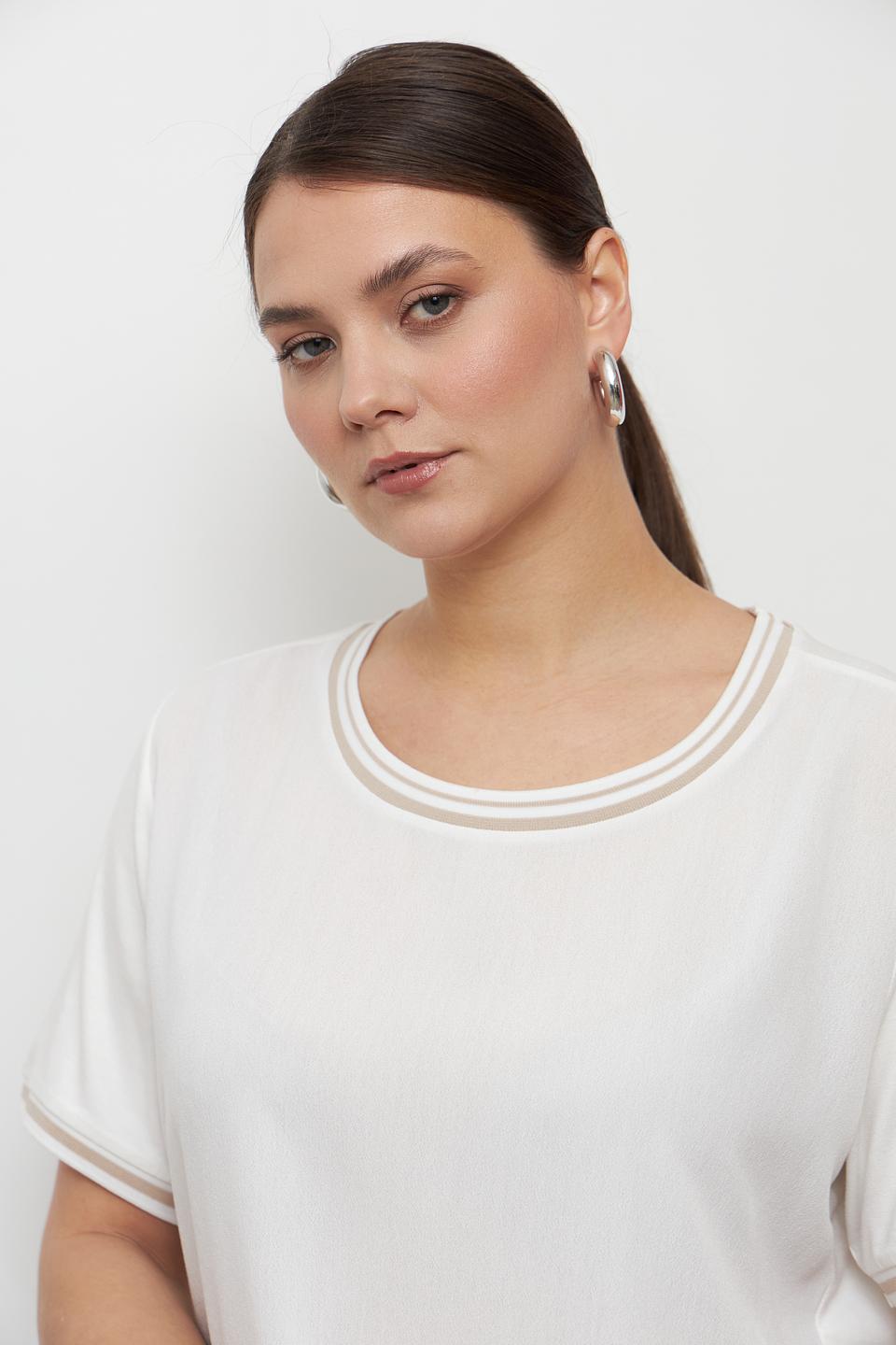 Блуза MORE and MORE с полоской