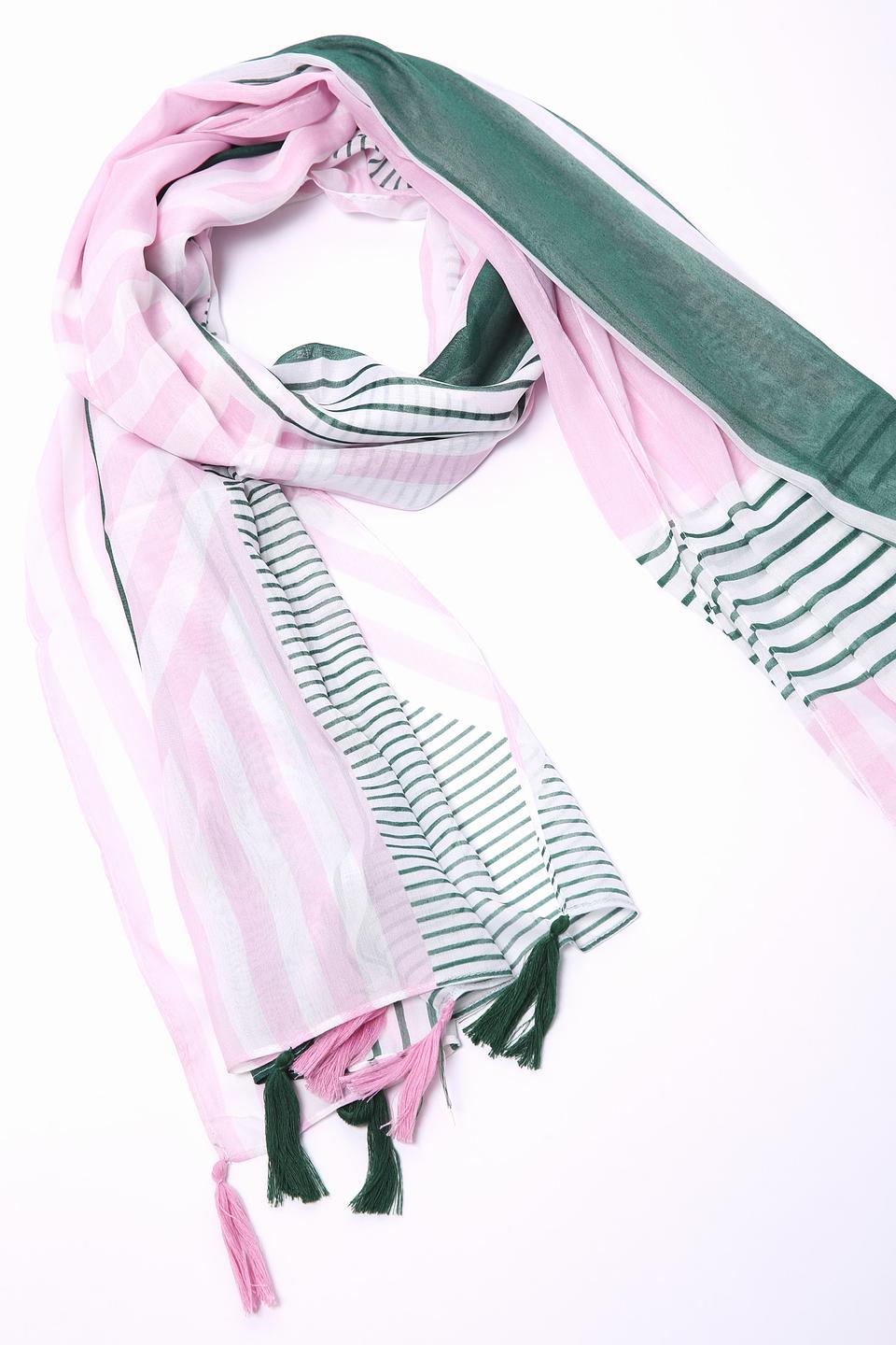 Шарф Gerry Weber в полоску с кистями