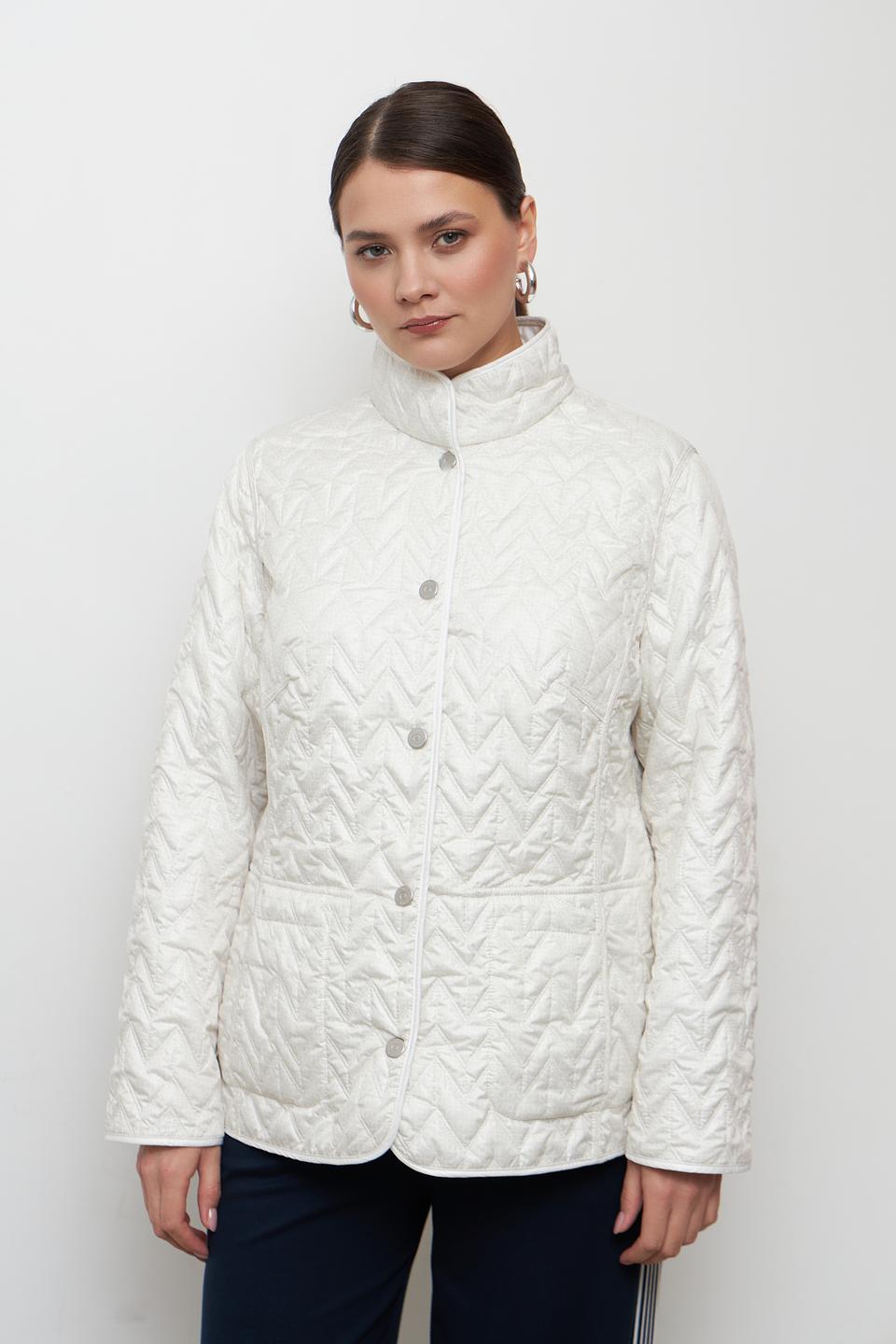 Куртка Lebek стеганая белая