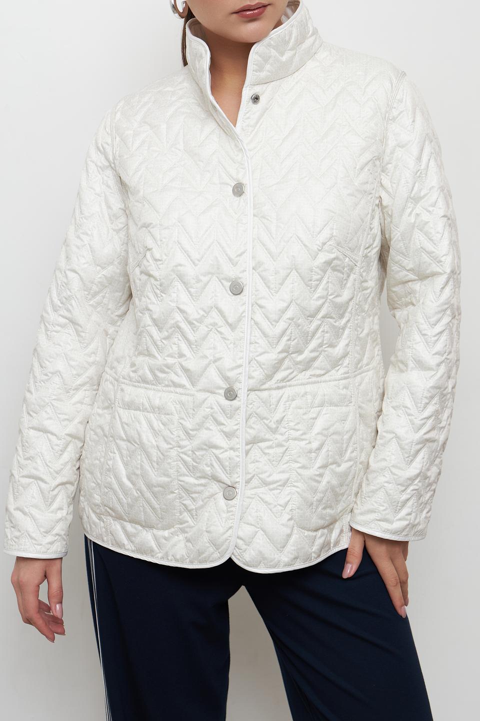 Куртка Lebek стеганая белая