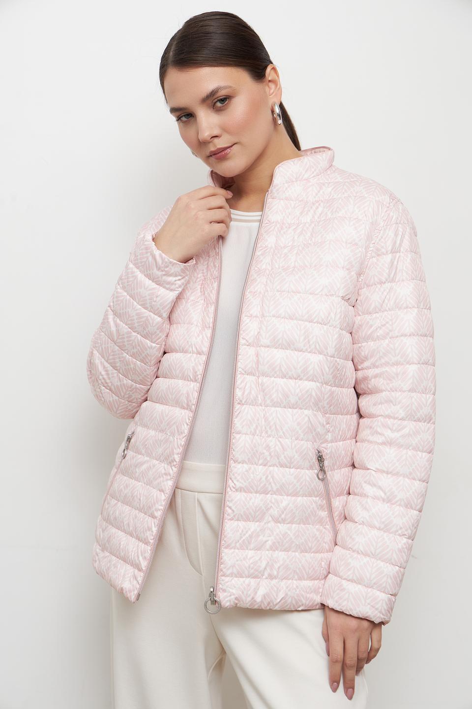 Куртка Lebek стеганая розовая
