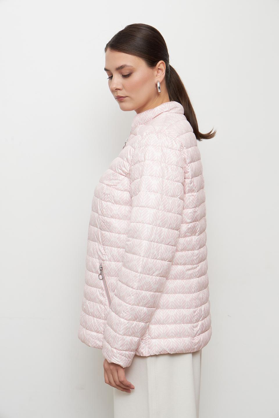 Куртка Lebek стеганая розовая