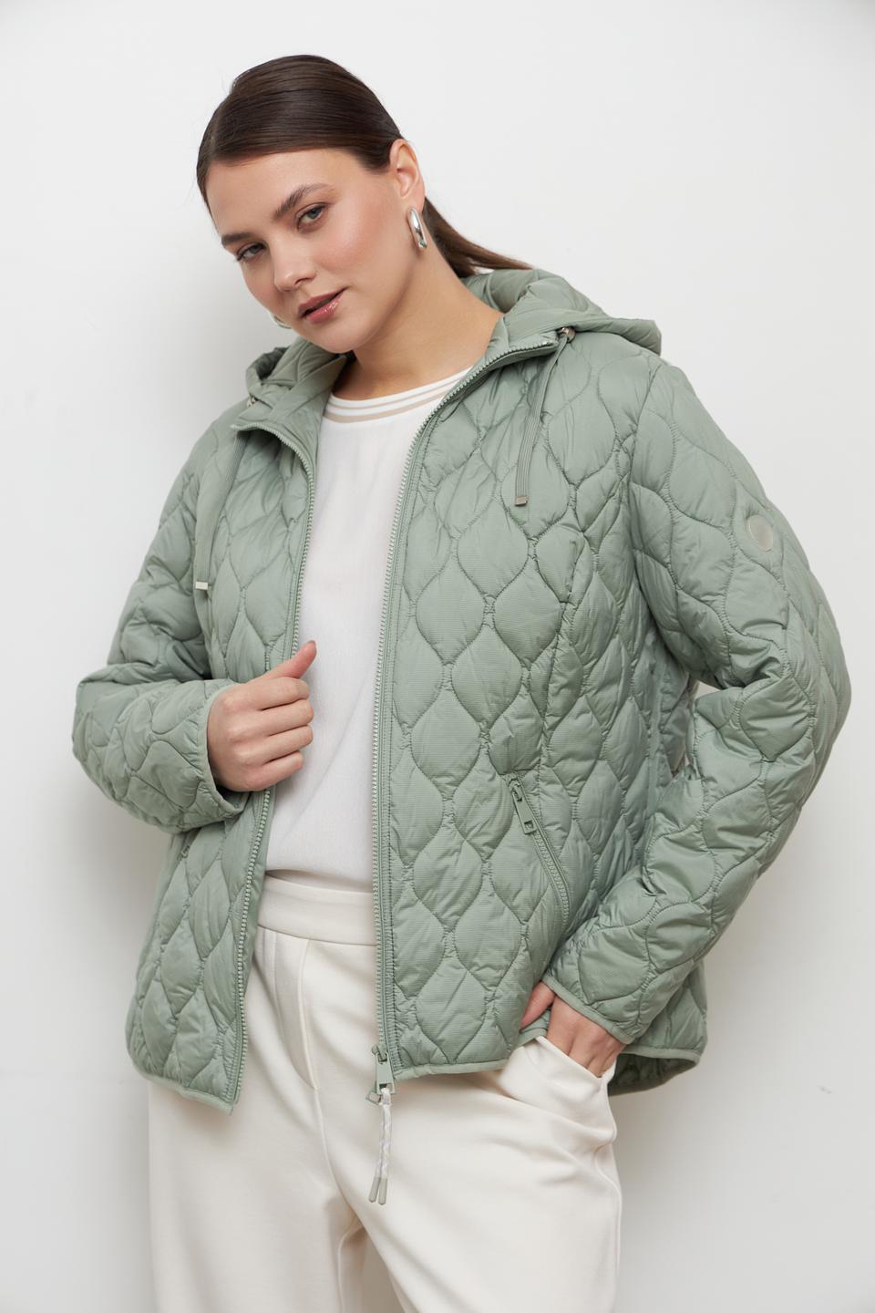 Куртка Lebek стеганая мятная