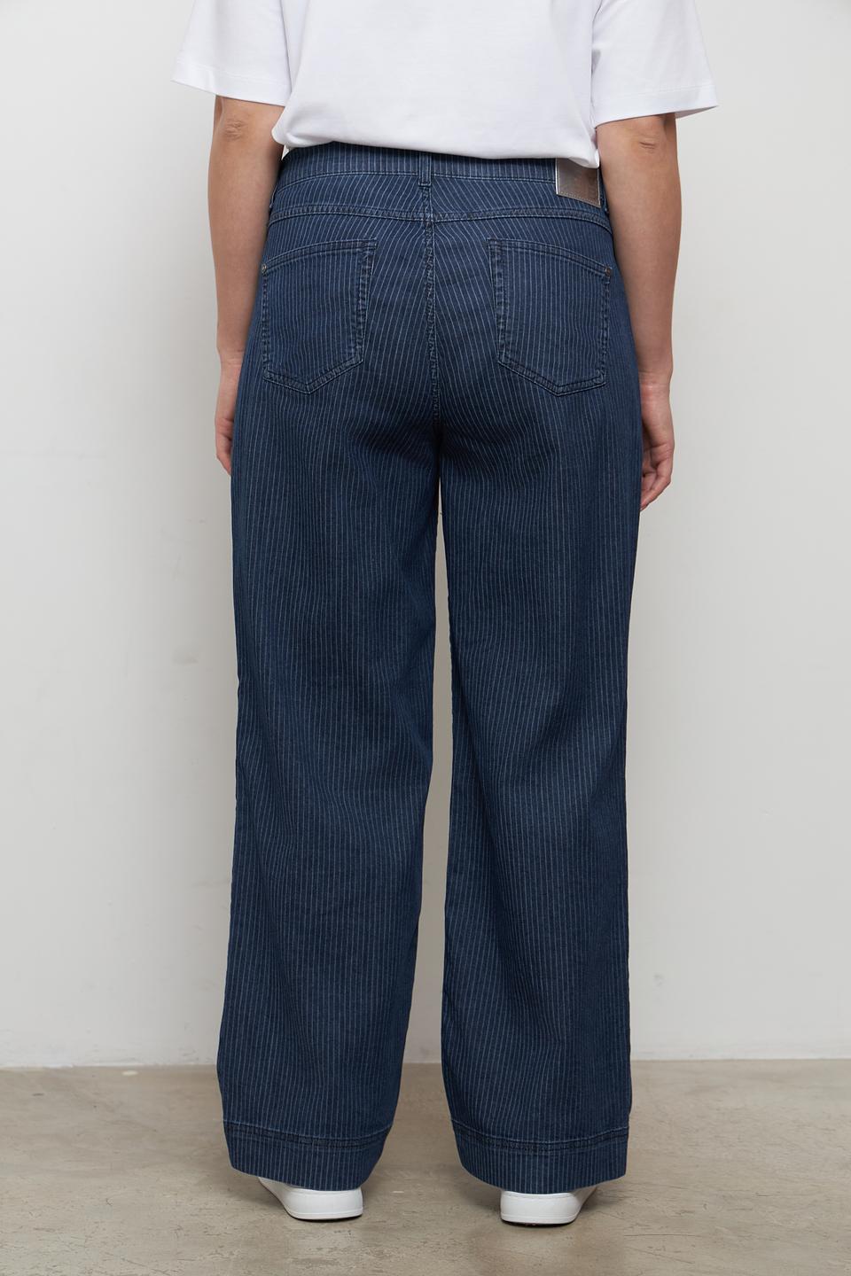 Джинсы Rabe collection в полоску