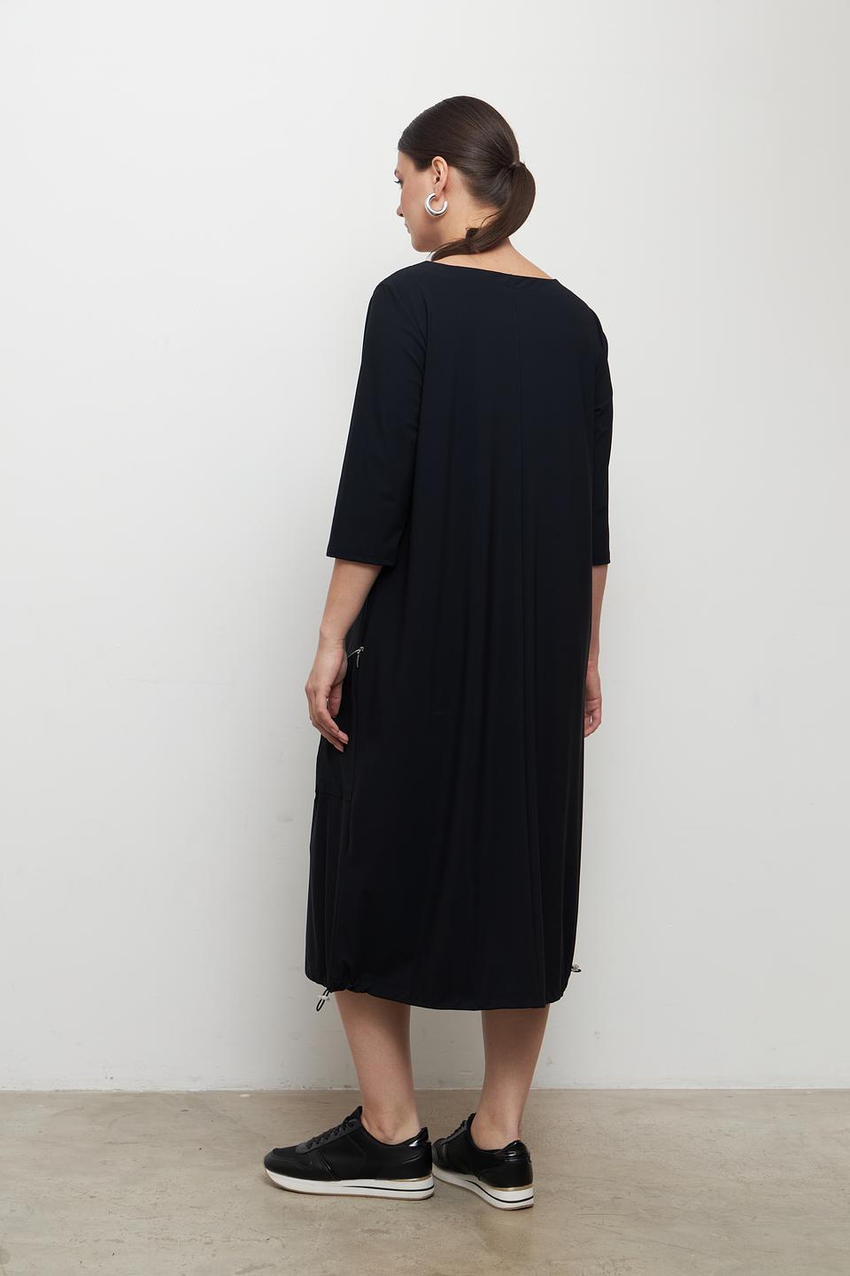 Платье Doris Streich чёрное с молнией