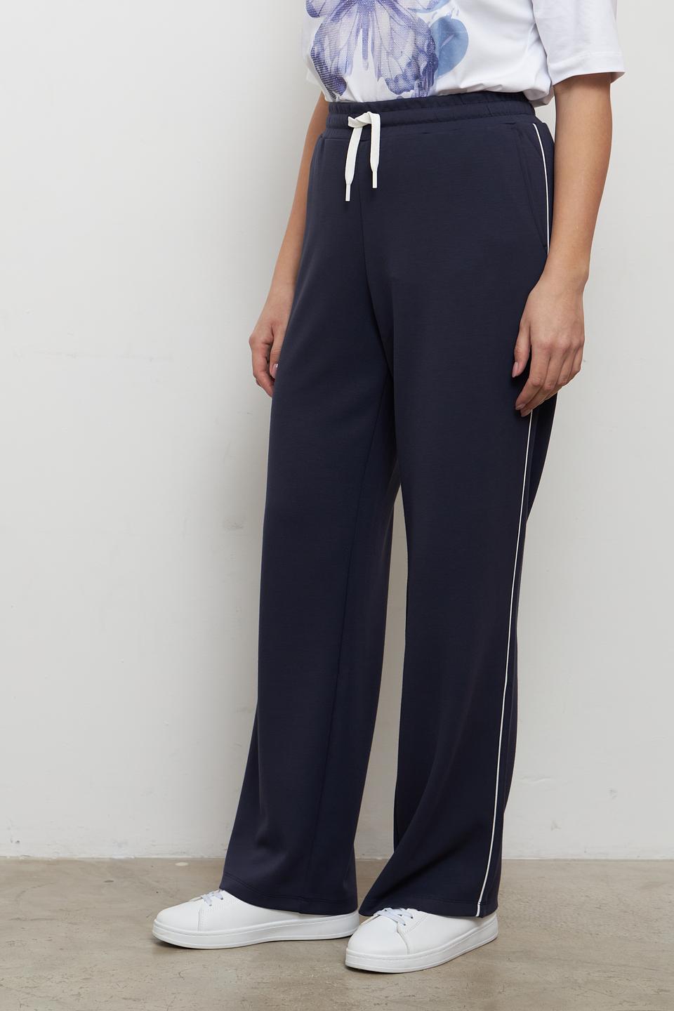 Брюки Lebek спортивные темно-синие