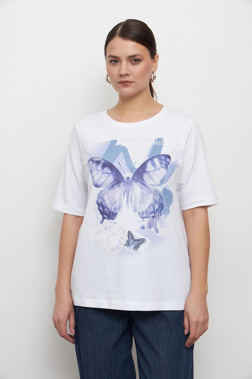 Футболка Rabe collection с бабочками