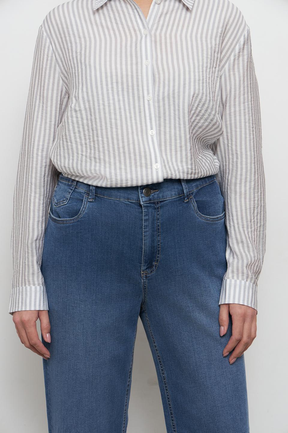 Джинсы клеш Anna Montana синие