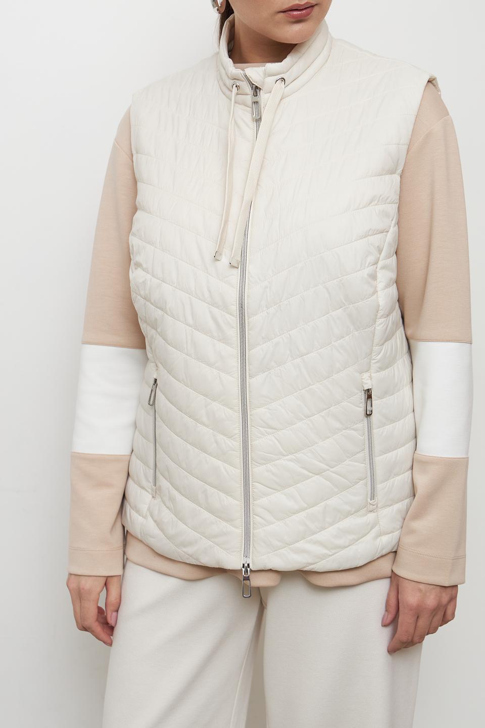 Жилет стеганый Rabe collection бежевый