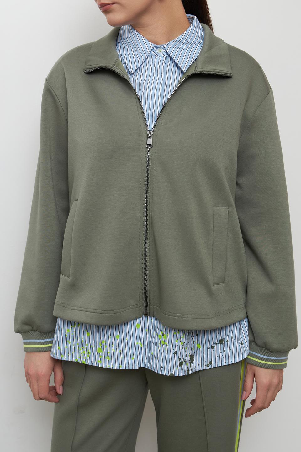 Жакет Lecomte оливковый